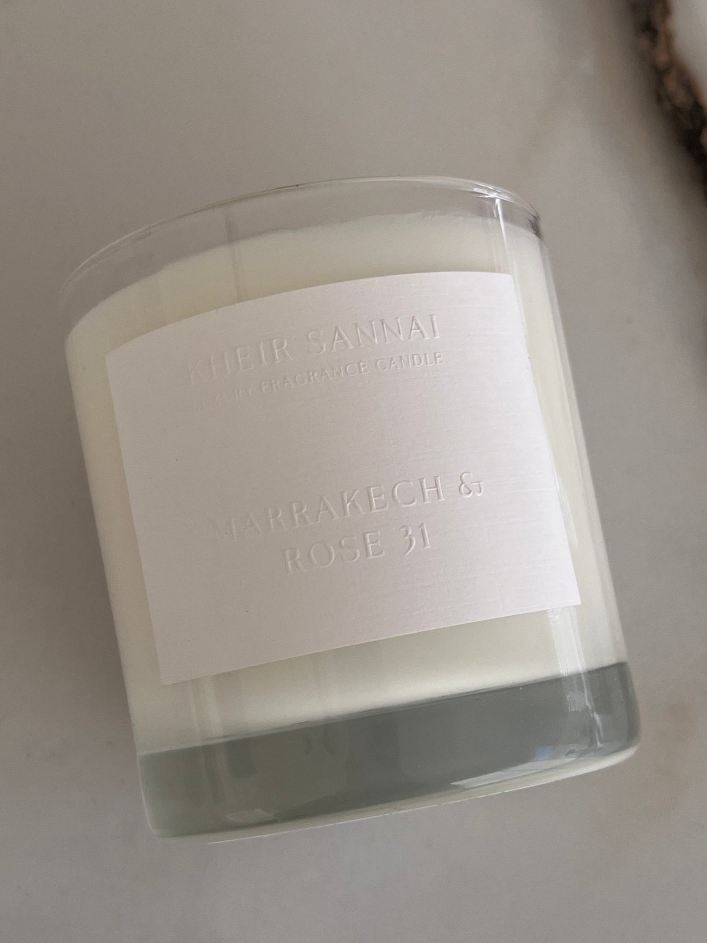 KHEIR SANNAI LUXURY FRAGRANCE CANDLE - MARRAKECH & ROSE 31